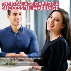 ideal age gap Indian marriage