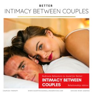 improve couples intimacy with marriage counselling with Shivani Sadhoo