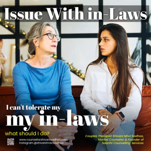 I Can’t Tolerate My in-Laws, What Should I do? I Can’t Tolerate My in-Laws, What Should I do?