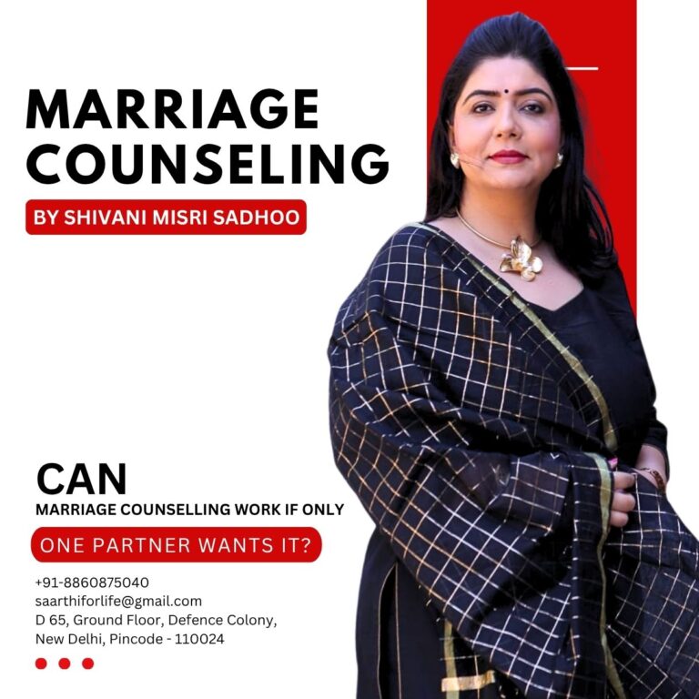 Can Marriage Counselling Work If Only One Partner Wants It?